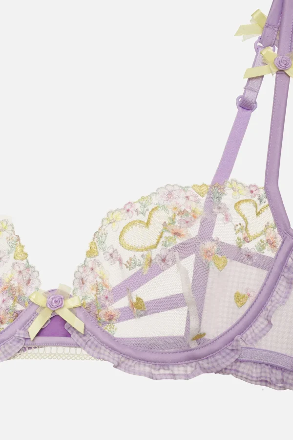 Woman For Love & Lemons Heart Wreath Underwire Bra