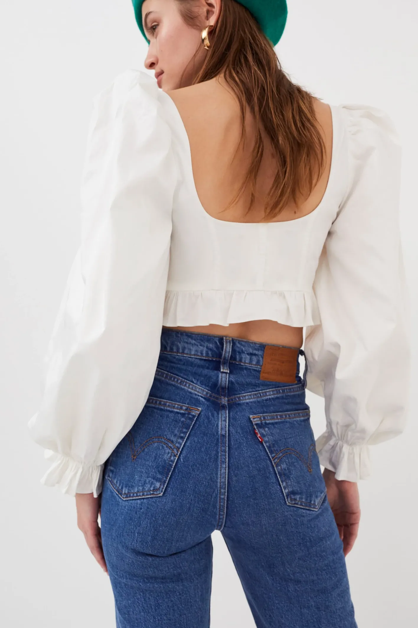 heather_crop_top_3.webp Woman For Love & Lemons Heather Crop Top