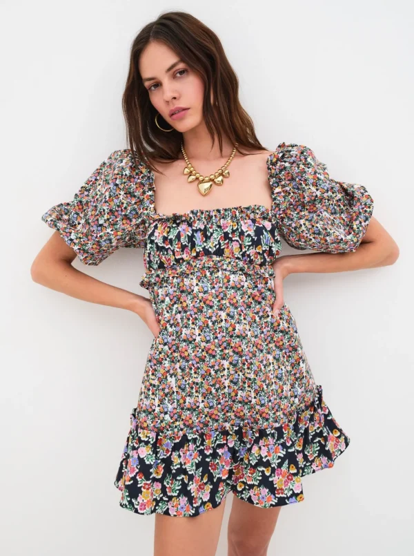 Woman For Love & Lemons Hudson Mini Dress