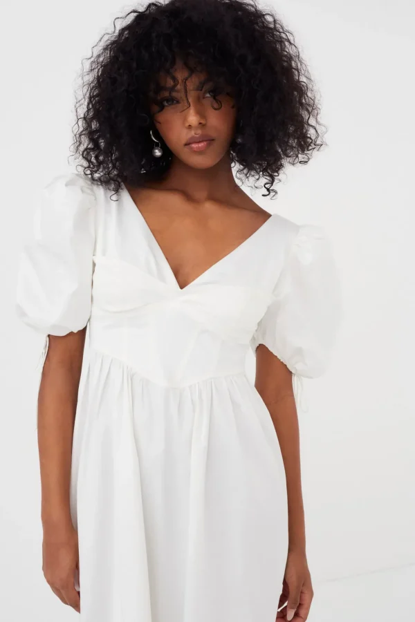 Woman For Love & Lemons Jocelyn Midi Dress