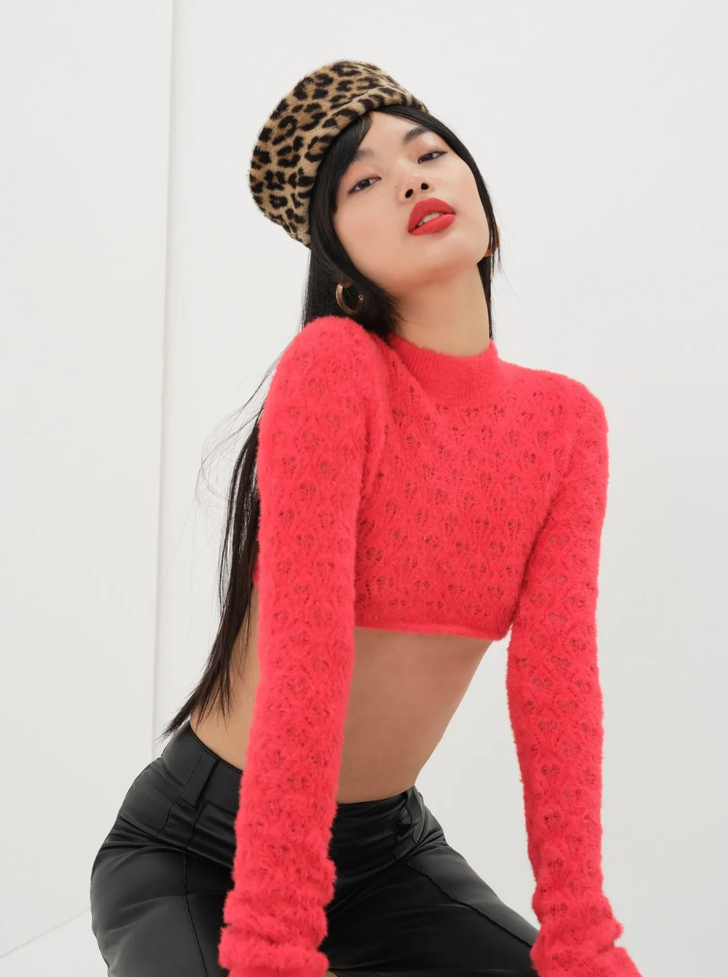 katana_cropped_sweater_3.webp Woman For Love & Lemons Katana Cropped Sweater