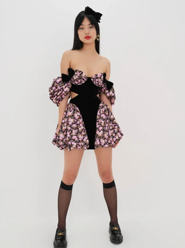 Woman For Love & Lemons Kate Mini Dress
