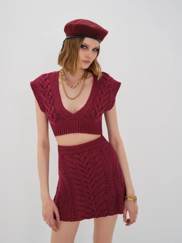 Woman For Love & Lemons Layton Mini Skirt