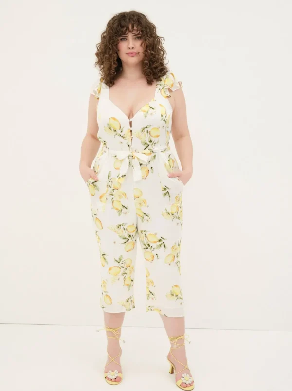 Woman For Love & Lemons Limonada Jumpsuit