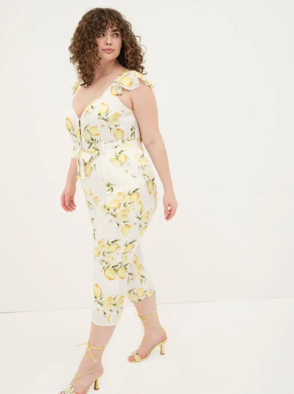 Woman For Love & Lemons Limonada Jumpsuit