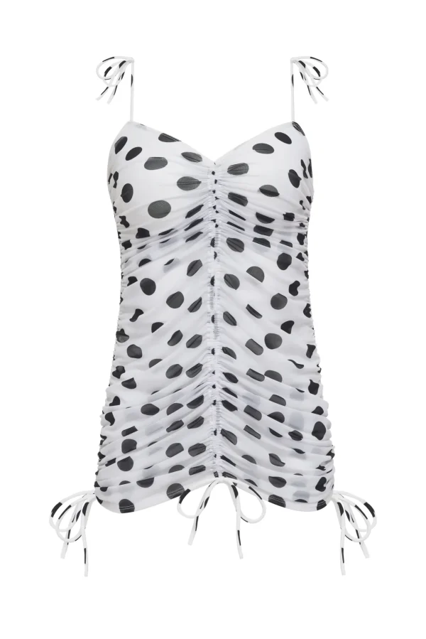 Woman For Love & Lemons Linda Rouched Coverup