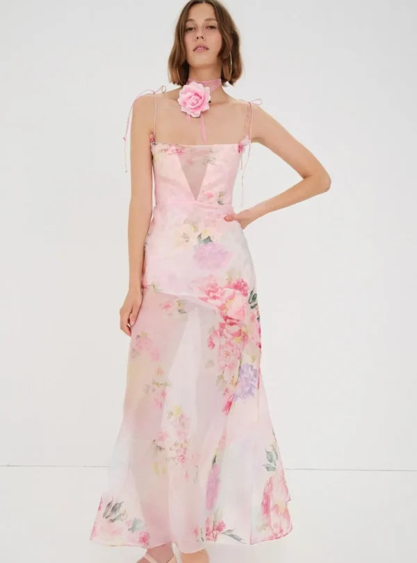 Woman For Love & Lemons Lisa Maxi Dress