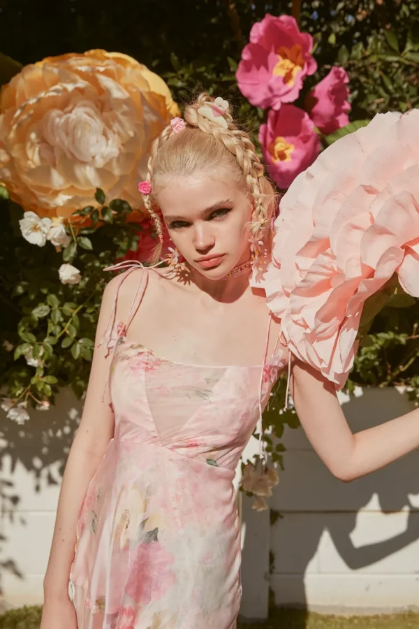 Woman For Love & Lemons Lisa Maxi Dress