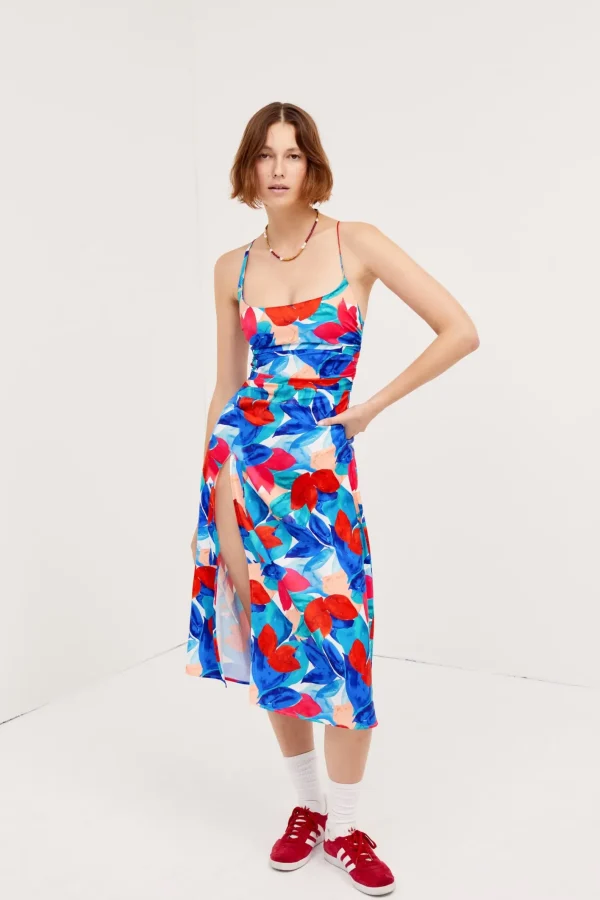 Woman For Love & Lemons Lorenza Midi Dress