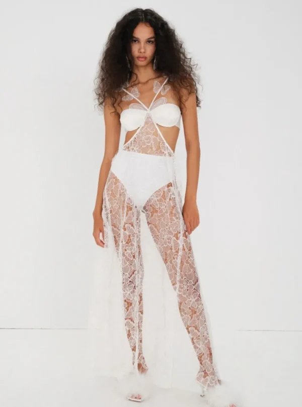 Woman For Love & Lemons Mackenzie Maxi Dress