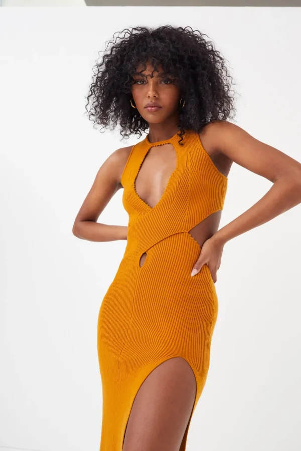 Woman For Love & Lemons Maggie Midi Dress