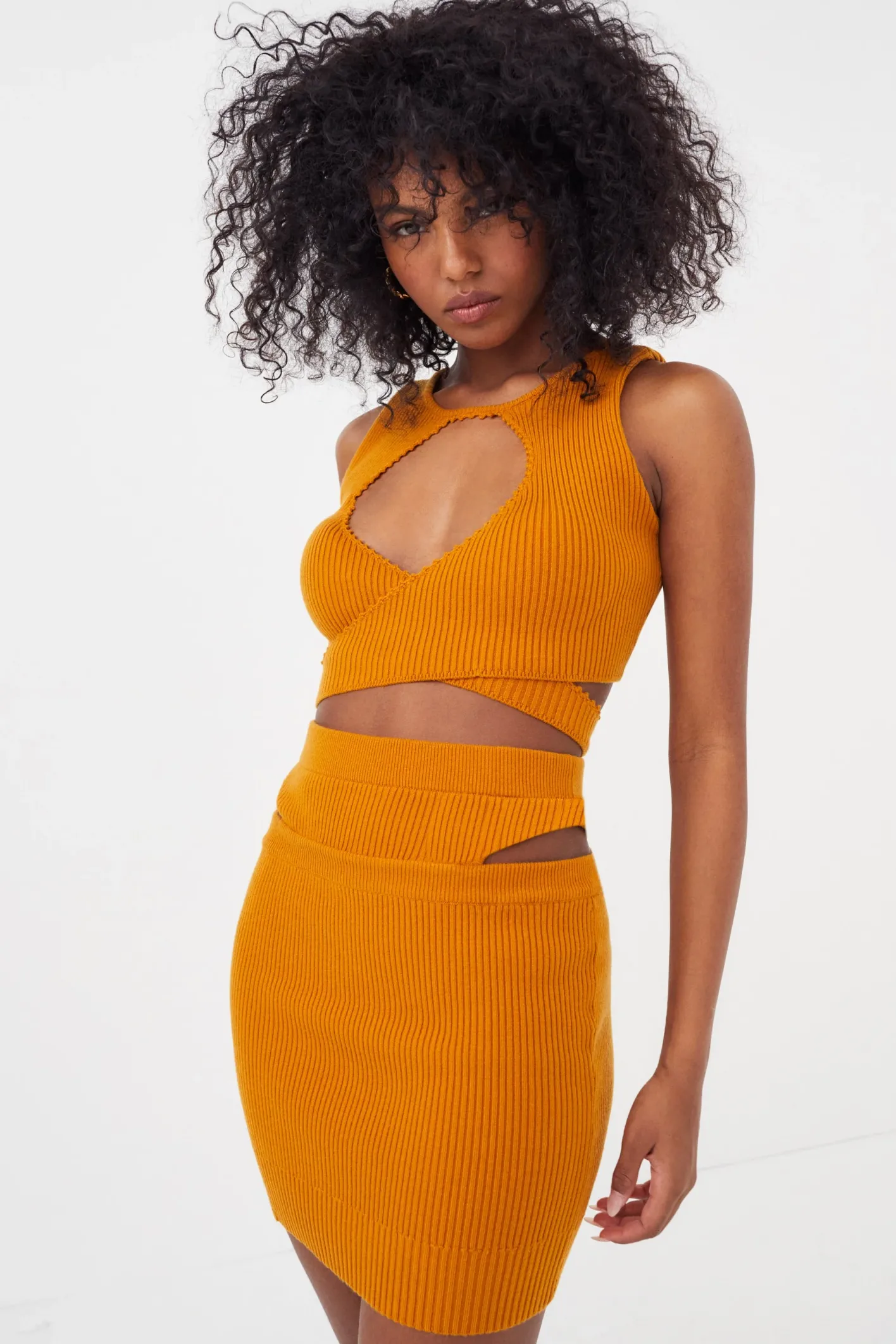 maggie_mini_skirt_3.webp Woman For Love & Lemons Maggie Mini Skirt