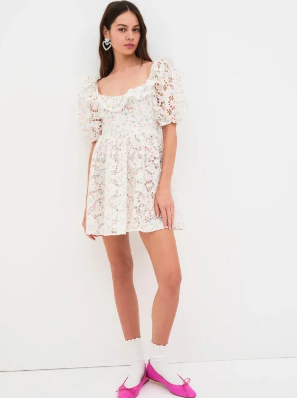 Woman For Love & Lemons Magnolia Mini Dress
