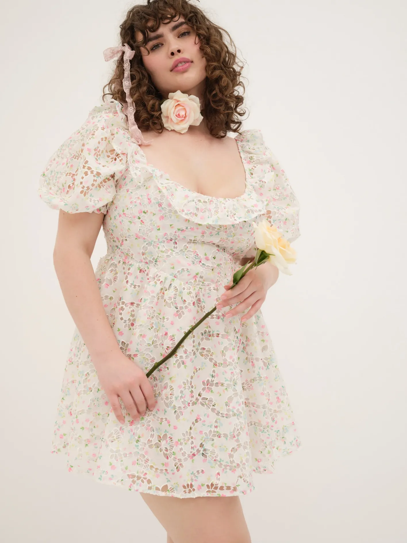 magnolia_mini_dress_5.webp Woman For Love & Lemons Magnolia Mini Dress