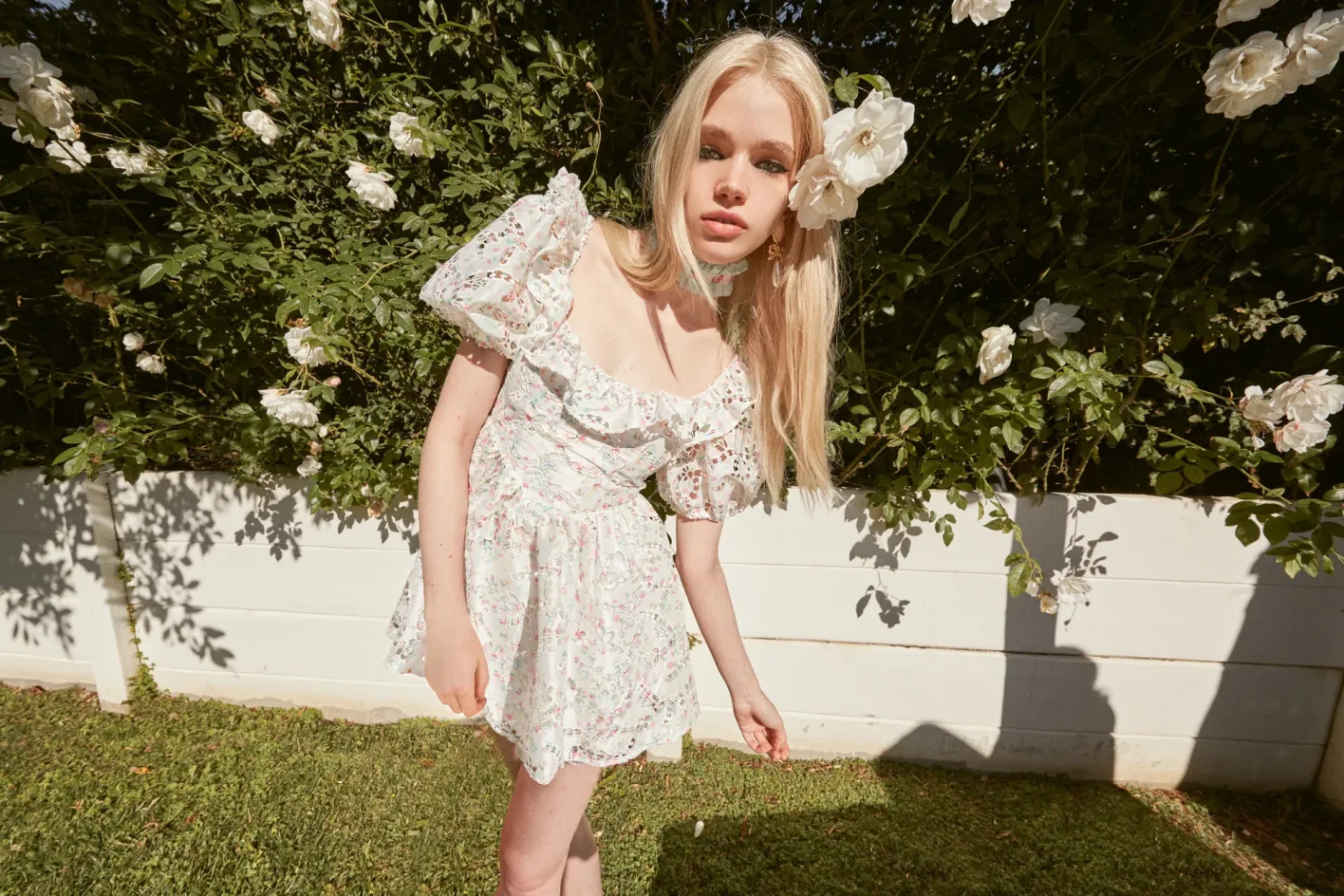 magnolia_mini_dress_7.webp Woman For Love & Lemons Magnolia Mini Dress