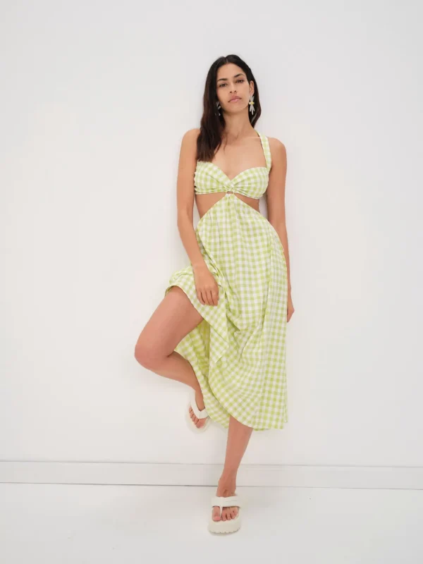 Woman For Love & Lemons Maureen Midi Dress