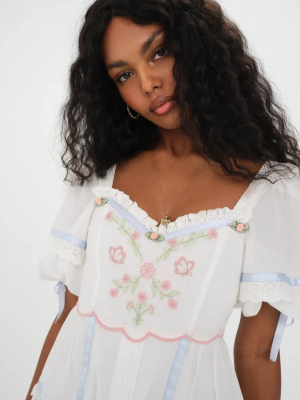 Woman For Love & Lemons Meadow Mini Dress