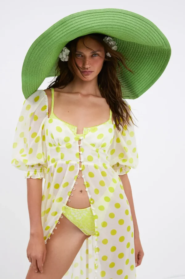 Woman For Love & Lemons Megan Maxi Dress