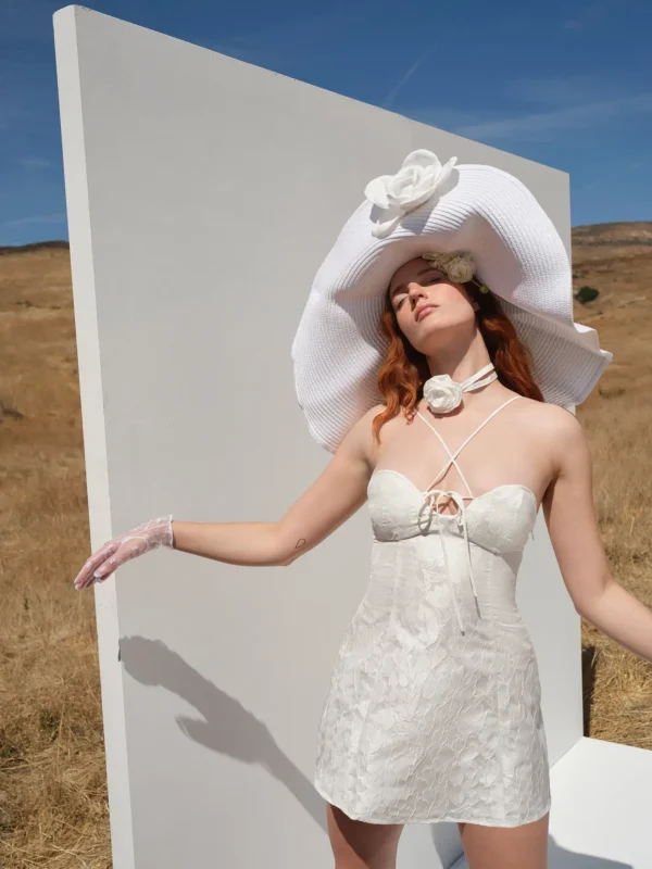 Woman For Love & Lemons Melody Mini Dress
