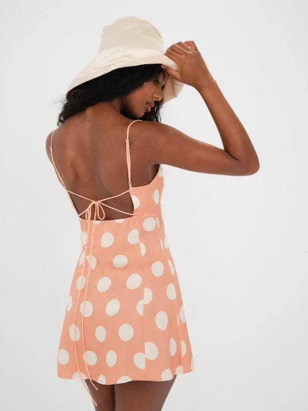 Woman For Love & Lemons Mirabelle Mini Dress