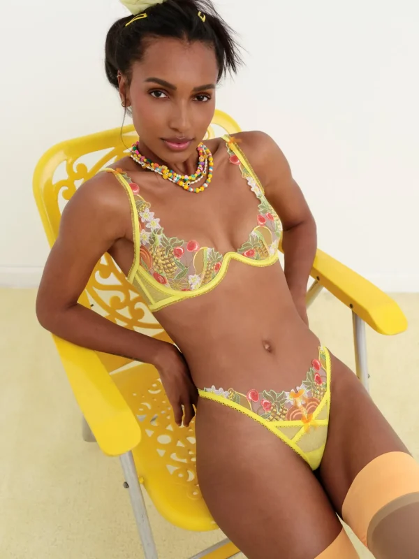 Woman For Love & Lemons Mirabelle Thong Panty