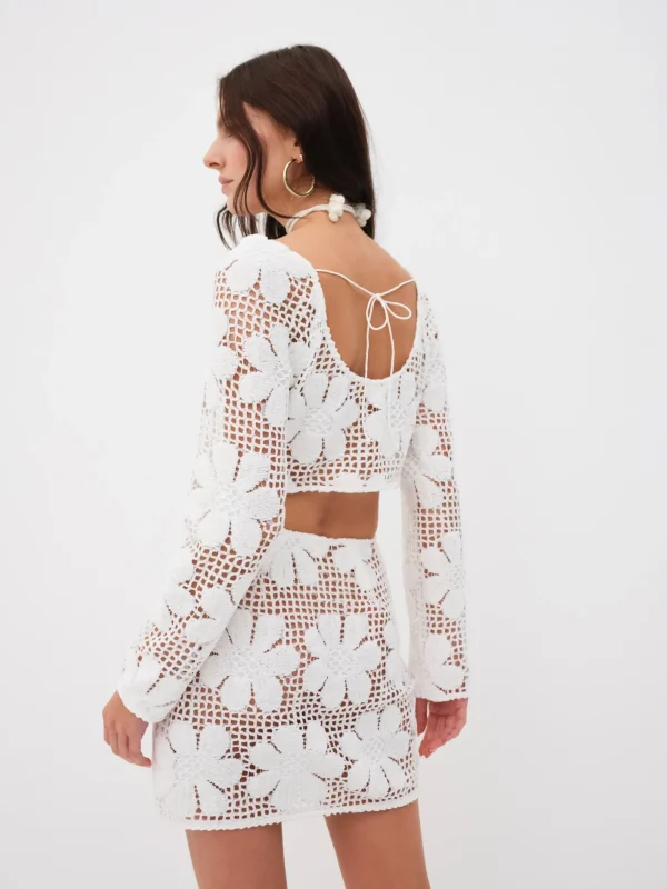 Woman For Love & Lemons Natasha Coverup Top