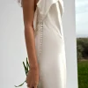 Woman For Love & Lemons Pearl Bridal Dress