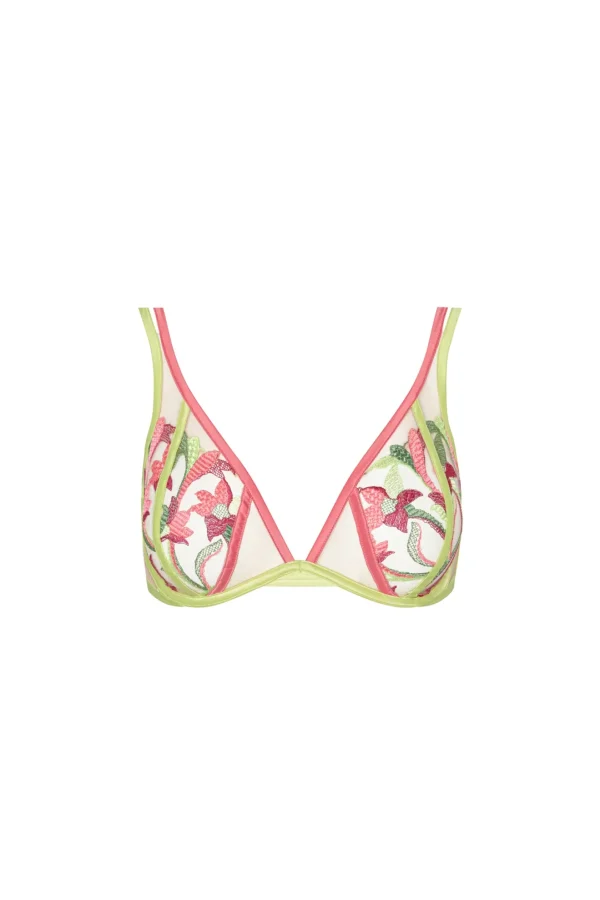 Woman For Love & Lemons Petunia Embroidery Underwire Bra