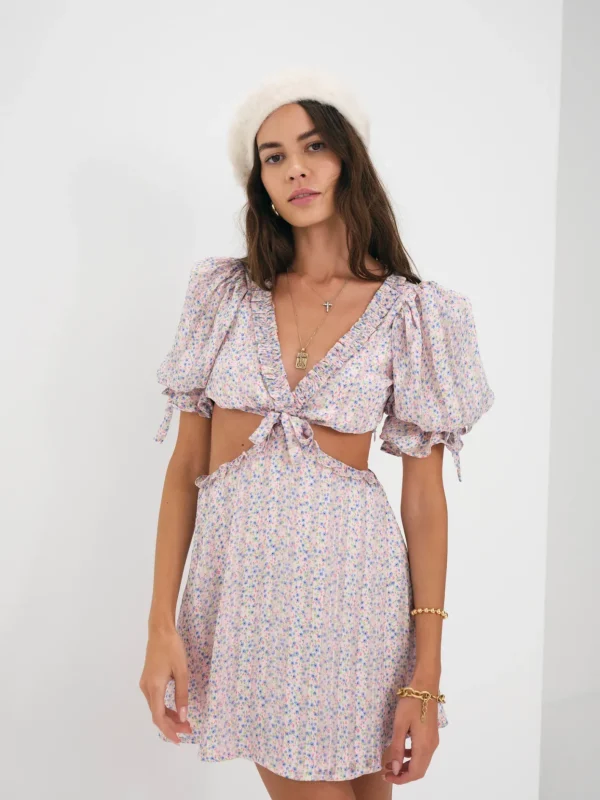 Woman For Love & Lemons Phoebe Mini Dress