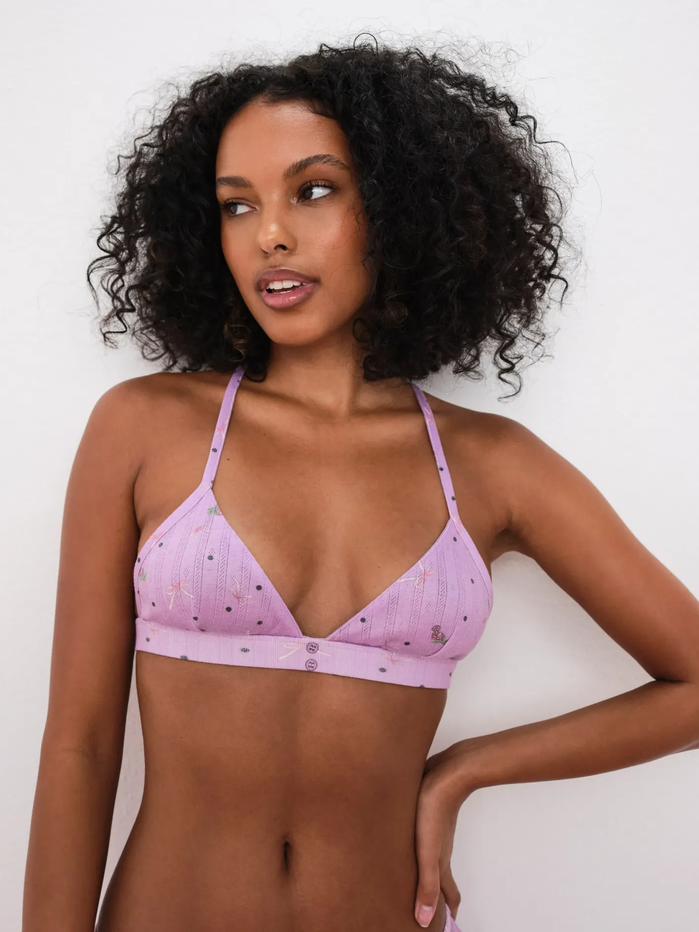 pointelle_bralette__panty_2.webp Woman For Love & Lemons Pointelle Bralette & Panty Sleep Set