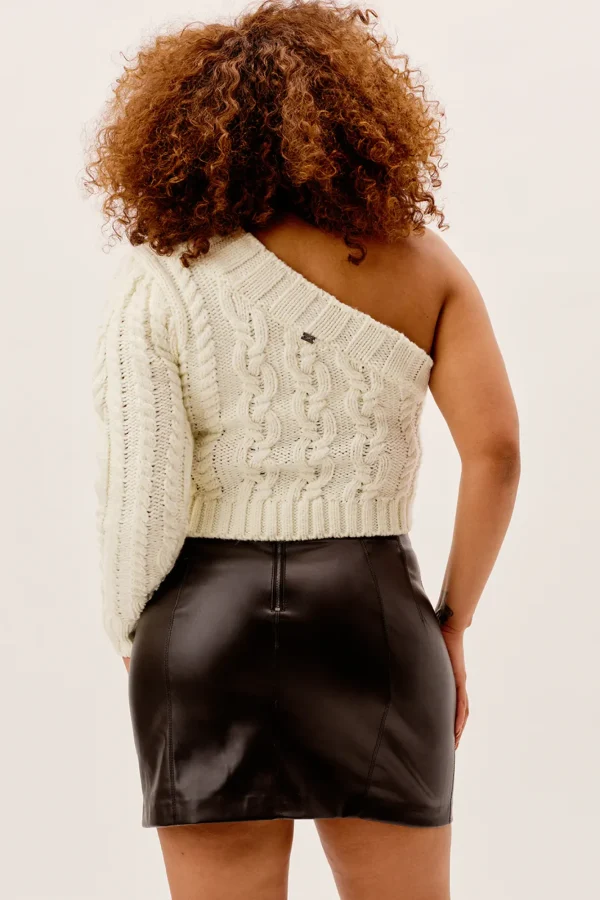 Woman For Love & Lemons Quinn One Shoulder Sweater