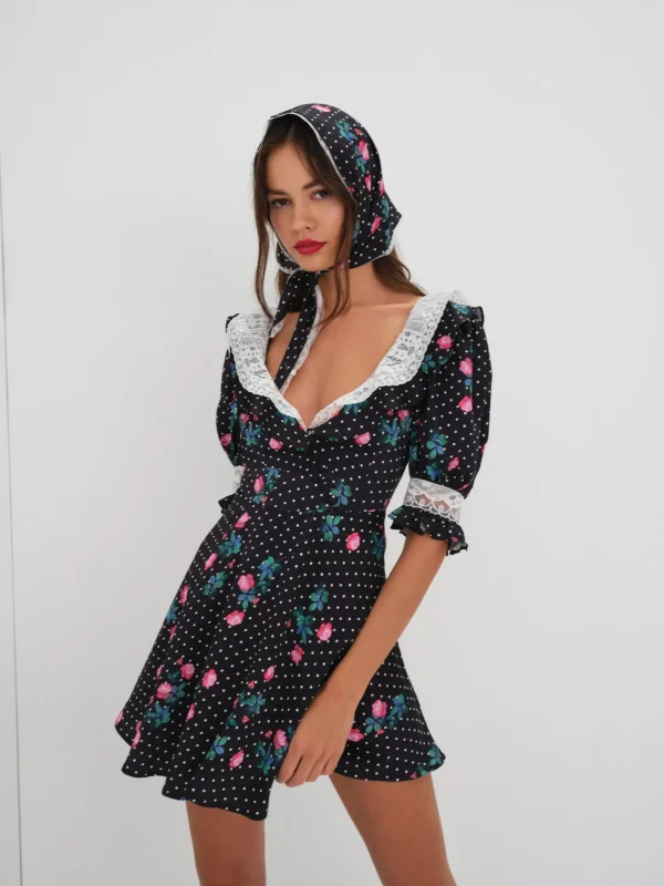 Woman For Love & Lemons Raisa Mini Dress