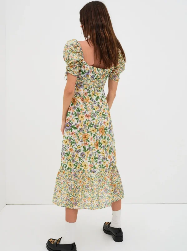 Woman For Love & Lemons Riley Midi Dress