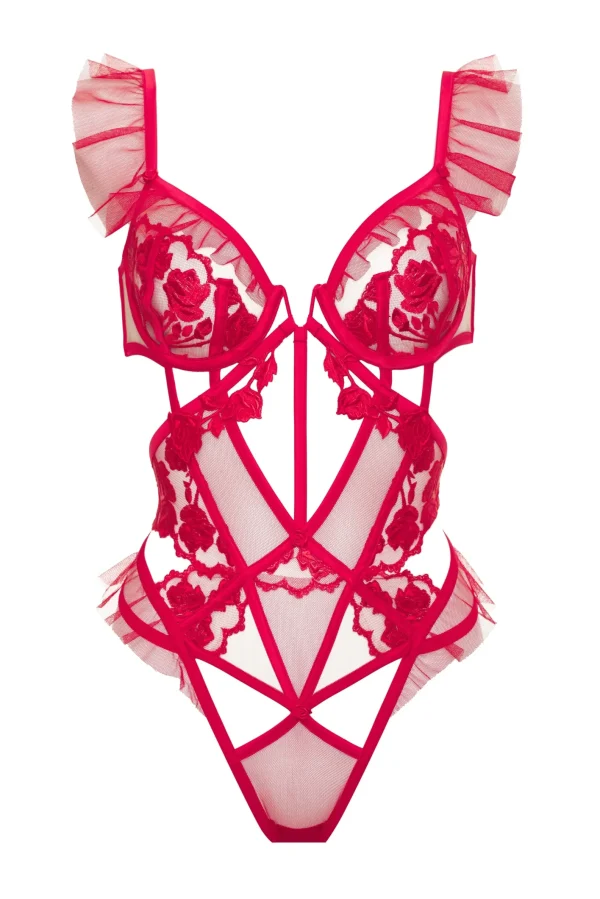 Woman For Love & Lemons Romantic Roses Teddy