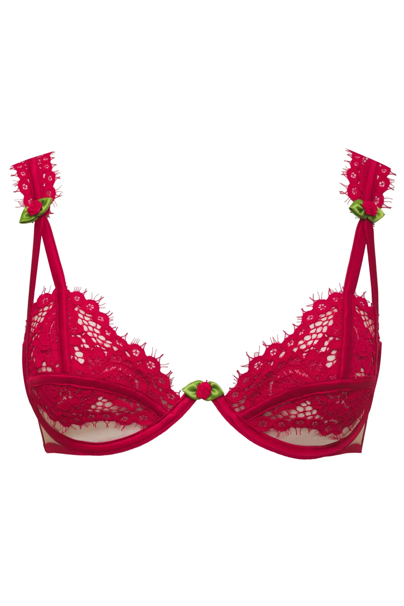 rosa_lace_ruffle_underwir_5.webp Woman For Love & Lemons Rosa Lace Ruffle Underwire Bra