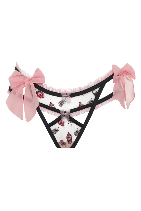 Woman For Love & Lemons Rosie Bow Panty