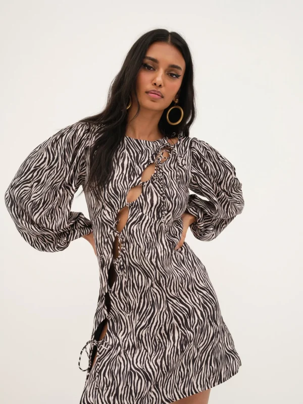 Woman For Love & Lemons Rosita Mini Dress