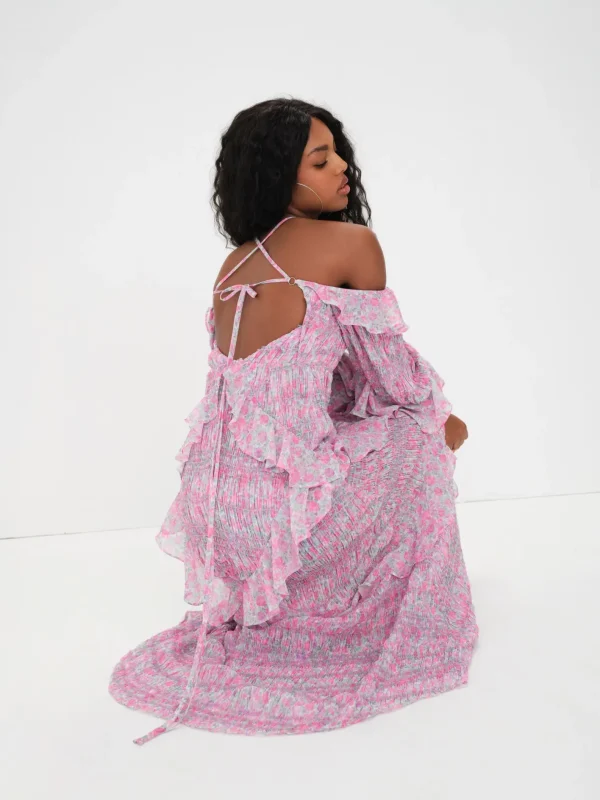 Woman For Love & Lemons Rowan Maxi Dress