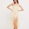 Woman For Love & Lemons Rue Midi Dress