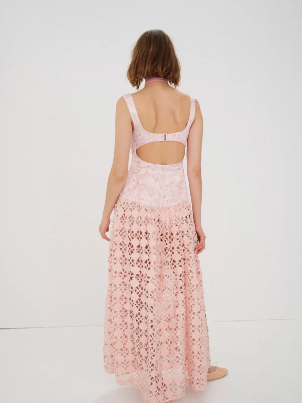 Woman For Love & Lemons Silvia Maxi Dress