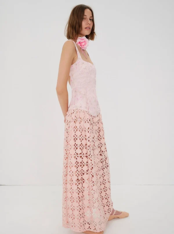 Woman For Love & Lemons Silvia Maxi Dress
