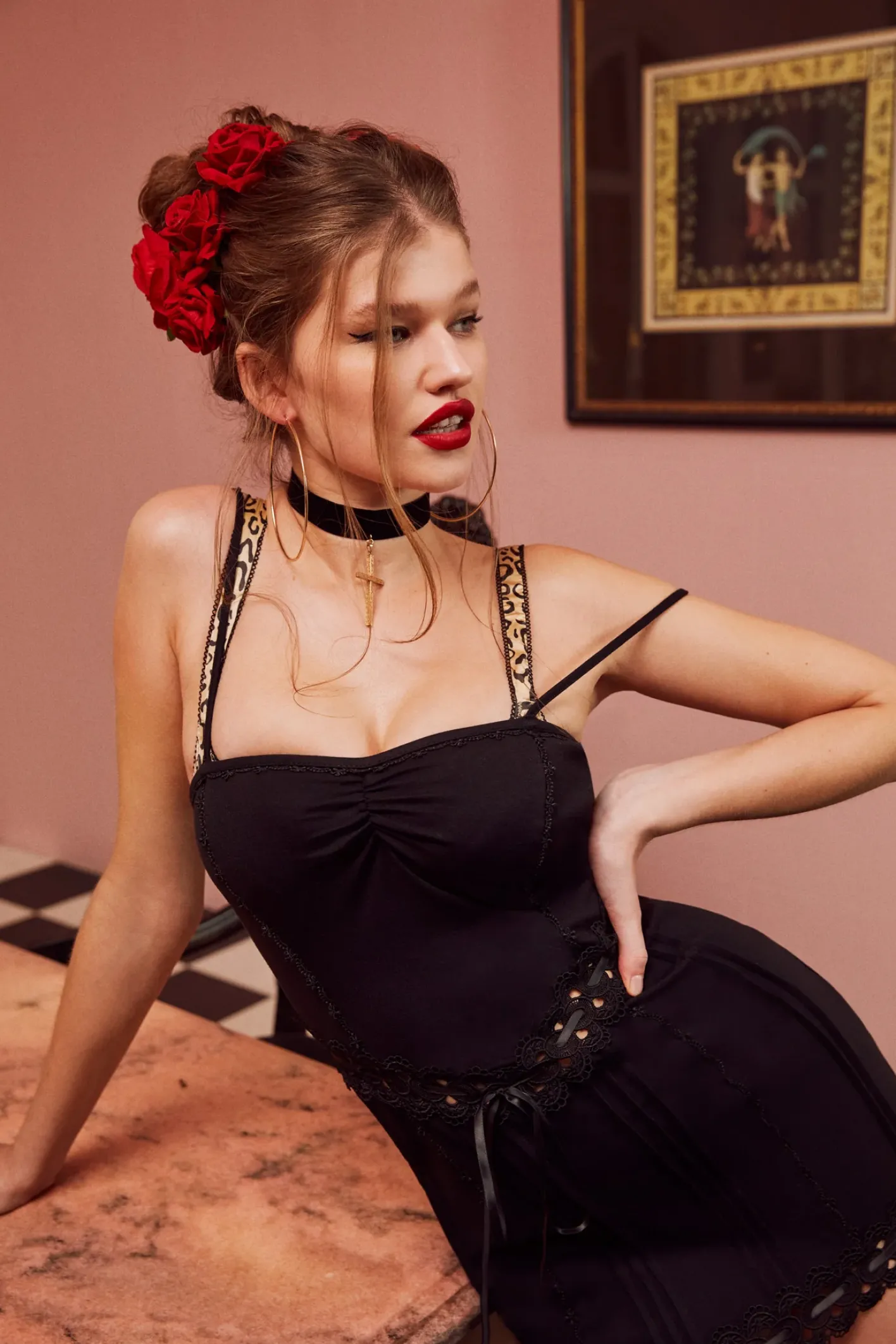 sistine_mini_dress_6.webp Woman For Love & Lemons Sistine Mini Dress