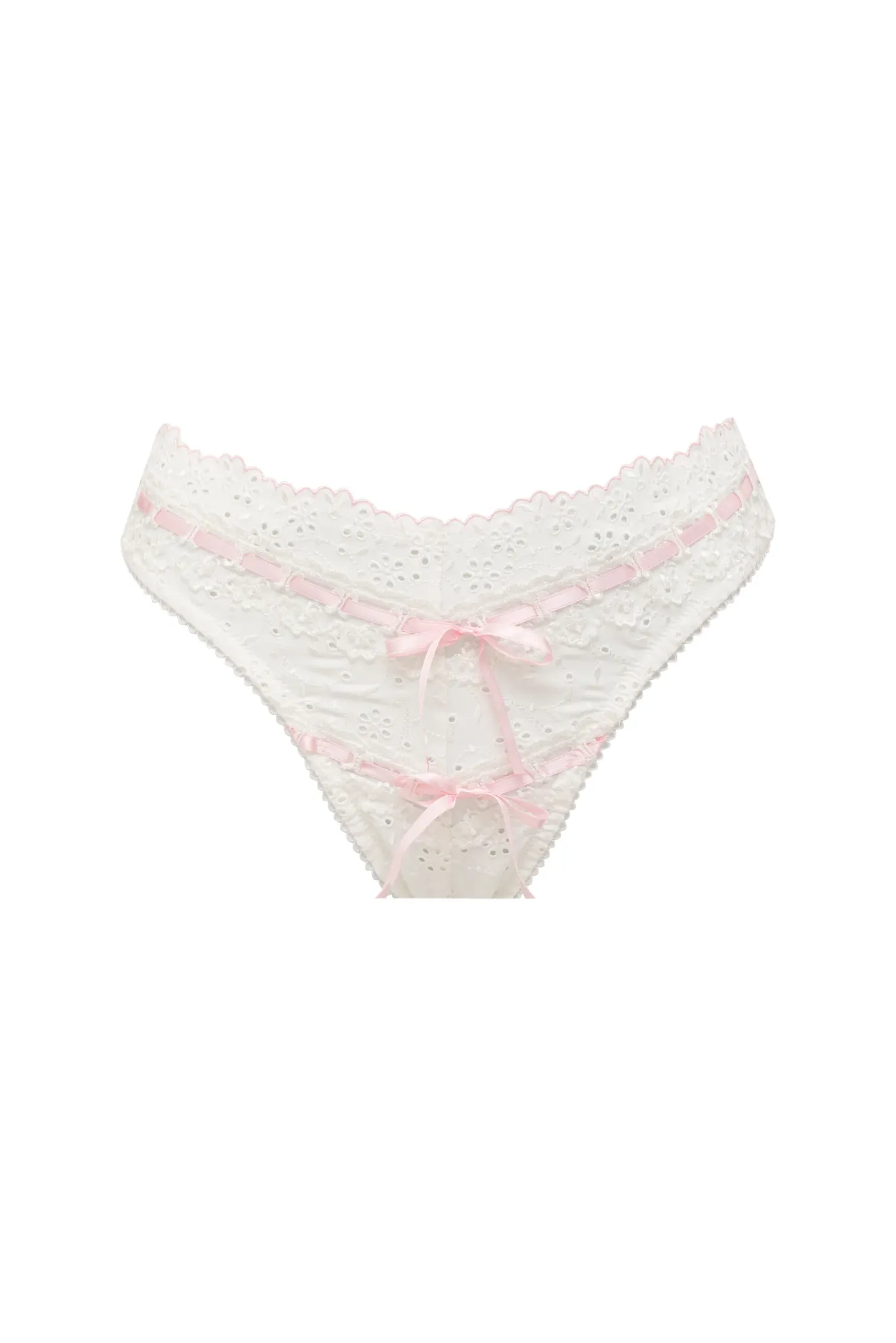 swirl_eyelet_highwaist_ch_5.webp Woman For Love & Lemons Swirl Eyelet High-Waist Cheeky Panty
