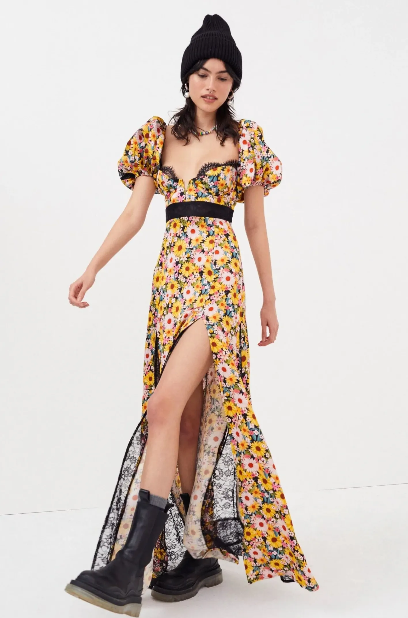 sylvia_maxi_dress_2.webp Woman For Love & Lemons Sylvia Maxi Dress
