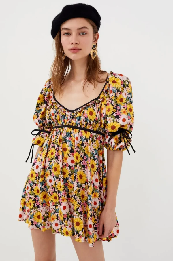 Woman For Love & Lemons Sylvia  Mini Dress