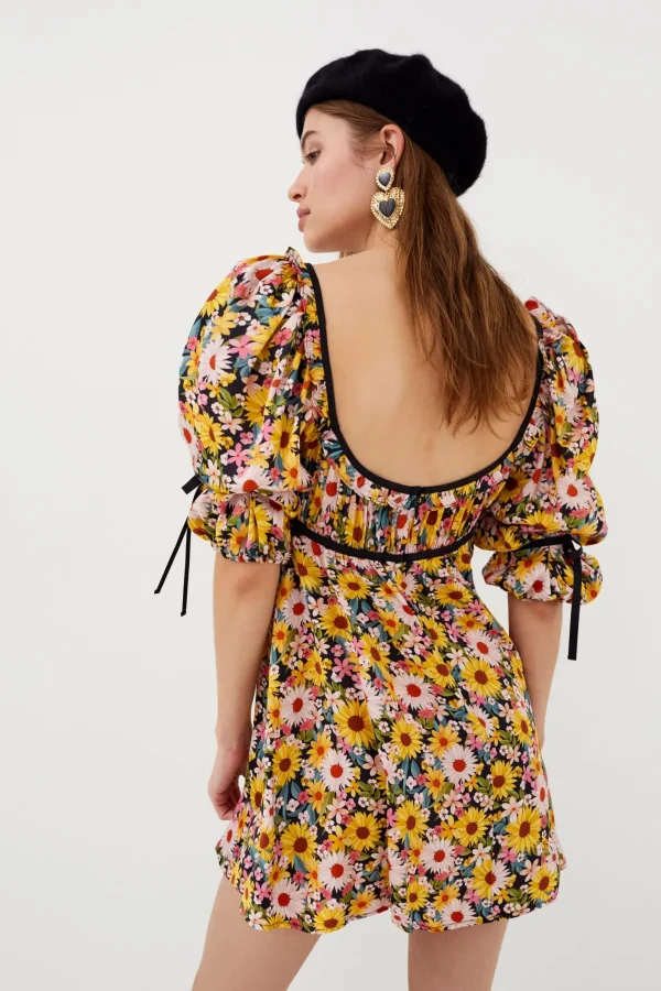 Woman For Love & Lemons Sylvia Mini Dress