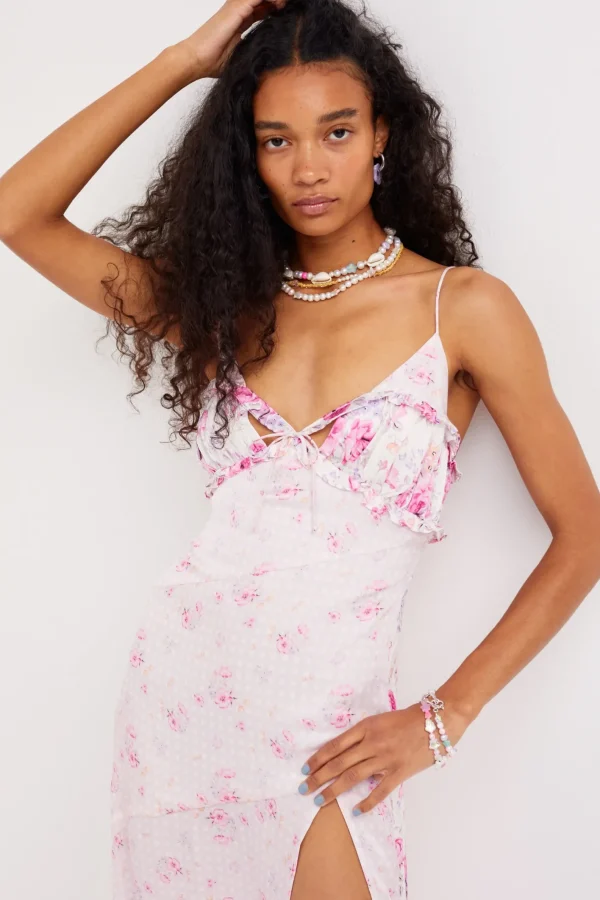 Woman For Love & Lemons Taylor Midi Dress