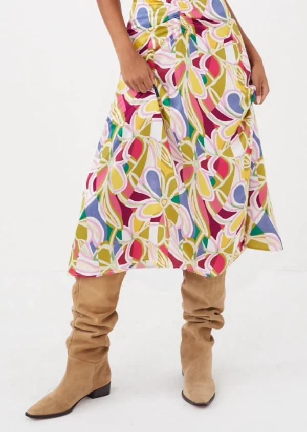 Woman For Love & Lemons Thora Midi Skirt