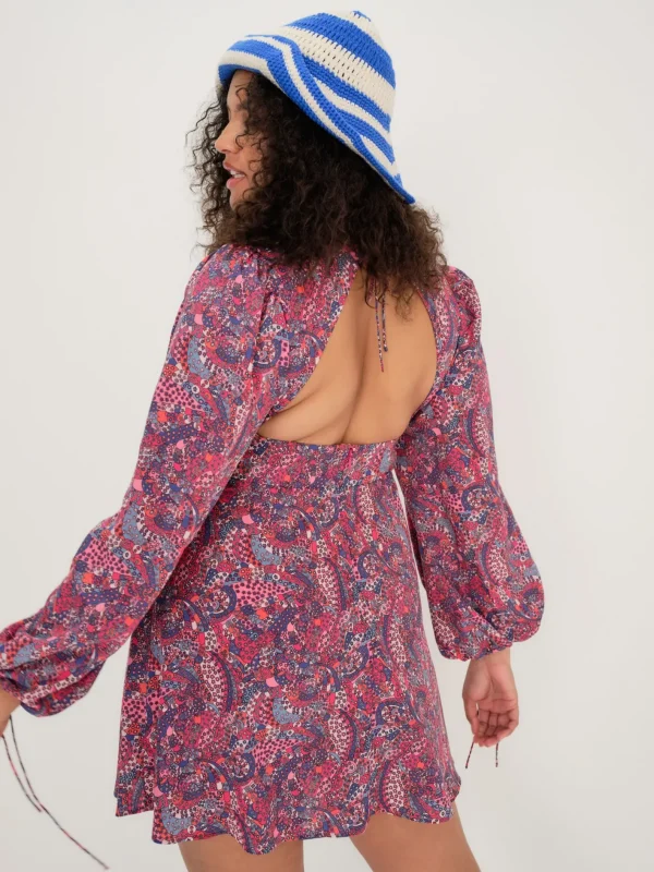 Woman For Love & Lemons Tonya Long Sleeve Mini Dress