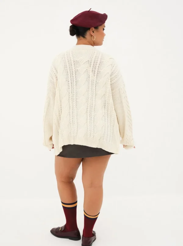 Woman For Love & Lemons Vera Oversized Cardigan